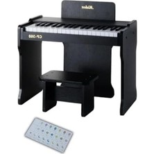 MarkEntegra Midex CP-360BK Ahşap Çocuk Piyanosu Pilli 37 Tuşlu Gerçek Piyano Tuşları