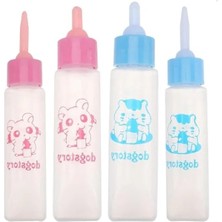 MarkEntegra Yeni Doğan Evcil Hayvanlar Için 4 Parçalı Biberon Seti