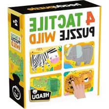 MarkEntegra 4 Tactile Puzzle, 2 Yaş Üstü Eğlenceli Oyun