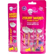 MarkEntegra 4 x 14 Gram Ton Balıklı ve Somonlu Sıvı Kedi Ödülü