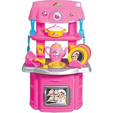 MarkEntegra Renkli Mutfak Seti - Barbie Şef Temalı Oyun