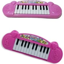 MarkEntegra Çocuklar Için Elektronik Piyano - Sesli Oyun Oyuncak, Pembe Renk