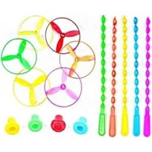 MarkEntegra Dev Boy Uçan Daire Seti, 6 Adet Eğlenceli Oyuncak ile Keyifli Oyun