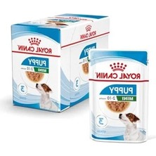 MarkEntegra Yavru Köpekler Için Besleyici Mama, 12 x 85 gr Paket