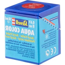 MarkEntegra Ateş Kırmızısı Su Bazlı Maket Boyası, Yarı Parlak 18ML