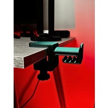 MarkEntegra Asılabilir Kulaklık Standı, 3D Premium Tasarım, Gamer Aksesuarı