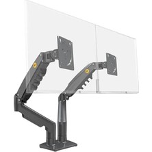 MarkEntegra 17-32 Inç Çift Kol Amortisörlü Monitör Standı, 2-9 kg Taşıma Kapasitesi