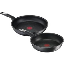 MarkEntegra Tefal Titanyum 6x Unlimited 22/28 cm Indüksiyon Tabanlı 2'li Tava Seti - 2100120022