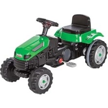 MarkEntegra Yeşil Pedallı Traktör, Dış Mekan Oyunları Için Eğlenceli Araç