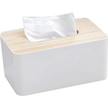 MarkEntegra Ahşap Kağıt Havlu Kutusu, Mutfak Için Şık ve Kullanışlı Tasarım