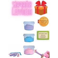 MarkEntegra 3'lü Ele Yapışmayan Slime Seti, Eğlenceli Oyun Jeli