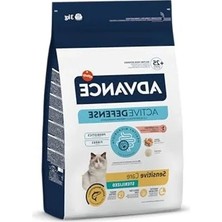 MarkEntegra Kısırlaştırılmış Kedi Maması, Somonlu, 3 kg Paket
