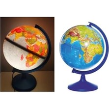 MarkEntegra 20 cm Işıklı Dünya Küresi - Eğitici Harita