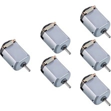 MarkEntegra Eğitici Motor, 3V - 6V Dc Mini Motor Seti, 6 Adet