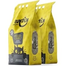MarkEntegra Ince Taneli Bentonit Kedi Kumu, 10 Lt, Aktif Karbonlu