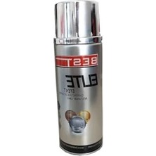 MarkEntegra Parlak Krom Renkli 400 ml Hobi Boyası, Sprey Uygulama Için