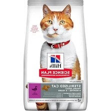 MarkEntegra Kısırlaştırılmış Yetişkin Kediler Için Ördekli Kedi Maması, 3 kg