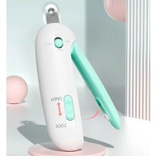 MarkEntegra Ayarlanabilir Törpülü Kedi Tırnak Makası, Beyaz ve Yeşil