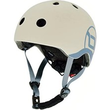 MarkEntegra Açık Gri Bebek Kaskı - Xxs-S Boyut