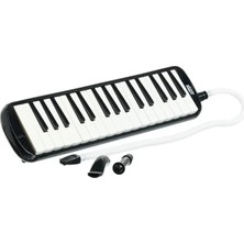MarkEntegra 32 Tuşlu Melodika Seti, Siyah Renk ve Nota Yazılı Tuşlar ile