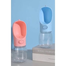 MarkEntegra 350 ml Kapasiteye Sahip Butonlu Taşınabilir Evcil Hayvan Suluğu