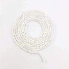 MarkEntegra Kablo Koruyucu Spiral Sarma Kılıf, Şarj Aletleri Için Koruma Sağlar, Beyaz