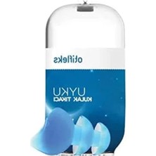 MarkEntegra Çok Renkli 2'li Uyku Kulak Tıkacı, Gürültü Önleyici Konfor Için