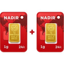 Nadir Gold 24 Ayar 2 Gram Külçe Altın