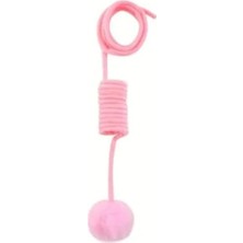 MarkEntegra Yaylı Elastik Toplu Yapışkanlı Kedi Oyuncağı - 1 Adet