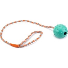 MarkEntegra Ipli Kauçuk Köpek Oyuncak Topu, 60 cm Uzunlukta