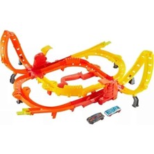 MarkEntegra Hot Wheels Turbo Oyun Parkuru, 1:64 Ölçekli Araç ve Pist