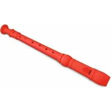 MarkEntegra Kırmızı Renkli Kutulu Blok Flüt, Müzik Eğitimine Uygun