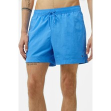 Tommy Hilfiger Medium Drawstring Men's Swimming Reguler Fit Shorts Erkek Deniz Şortu Mavi