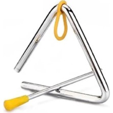 MarkEntegra Çocuk Müzik Aletleri Için Eğitici Üçgen Zil ile Oyun