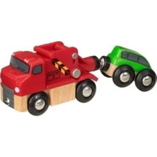 MarkEntegra Yüksek Kaliteli Ahşap Çekici Kamyon