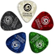 MarkEntegra Planetwaves 1cap7-10 Pena Assorted Pearl Celluloid Gitar Pena 10 Adet Extra Heavy 869720413893