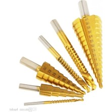 MarkEntegra 6 Parça Kademeli Matkap Ucu Seti, Özel Kutuda Pratik Saklama