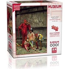 MarkEntegra 1000 Parça Müze Temalı Eğlenceli Puzzle Seti