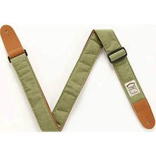 MarkEntegra Denim Gitar Askısı, Designer Collection Moss Green