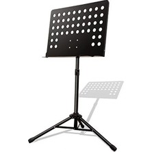 MarkEntegra Ekstra Dayanıklı Metal Müzik Not Standı, Ağır Tripod