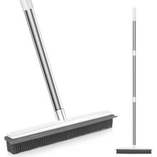 MarkEntegra Zemin Temizliği Için Kauçuk Fırça ve Mop Seti, Tüy Bırakmayan ve Pratik Kullanım