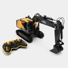 MarkEntegra Uzaktan Kumandalı 7 Kanallı Paletli Ekskavatör, Şarjlı Eğlenceli Oyun