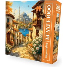 MarkEntegra 1000 Parça Eski Istanbul Sokağı Temalı Yapboz, Eğlenceli Zeka Oyunu