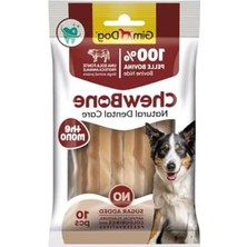 MarkEntegra Burgu Şeklinde Doğal Köpek Çiğneme Kemiği, 9-10 Mm, 80 gr