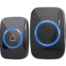 MarkEntegra Kablosuz Uzaktan Kumandalı Kapı Zili, 60 Melodi ve 300 M Menzil Sunar