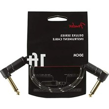 MarkEntegra Kısa 0.3 M Uzunluğunda Siyah Tüvit Kablo, Açılı Konnektör ile