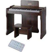 MarkEntegra 37 Tuşlu Ahşap Çocuk Piyanosu, Gerçek Piyano Tuşları