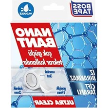 MarkEntegra 19 mm x 3 mt Çift Taraflı Nano Bant, Şeffaf Yapısıyla Kullanıma Uygun