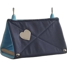 MarkEntegra Mavi Renkli Muhabbet Kuşu Için Rahat Uyku Hamağı