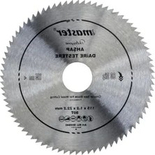 MarkEntegra 115 mm Boyutunda Ahşap Daire Testere Bıçağı, 80 Diş ile Kesim